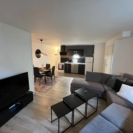 شقة Lunt Og Trivelig I Sentrum Rosa *